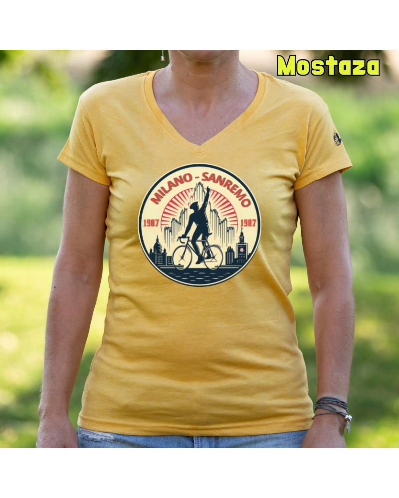 1907 Milano San Remo - Camiseta Mujer Manga Corta