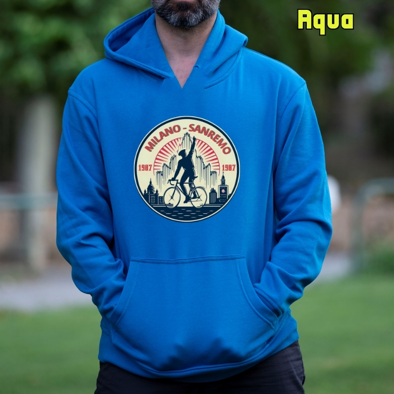 1907 Milano San Remo - Sudadera Hombre Con Capucha
