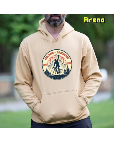 Sudadera hombre con capucha 1907 MILANO SAN REMO – La Kamiseta K Buskas
