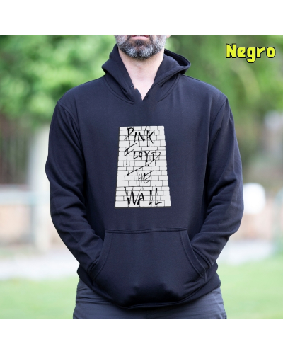 Sudadera hombre con capucha THE WALL  La Kamiseta K Buskas
