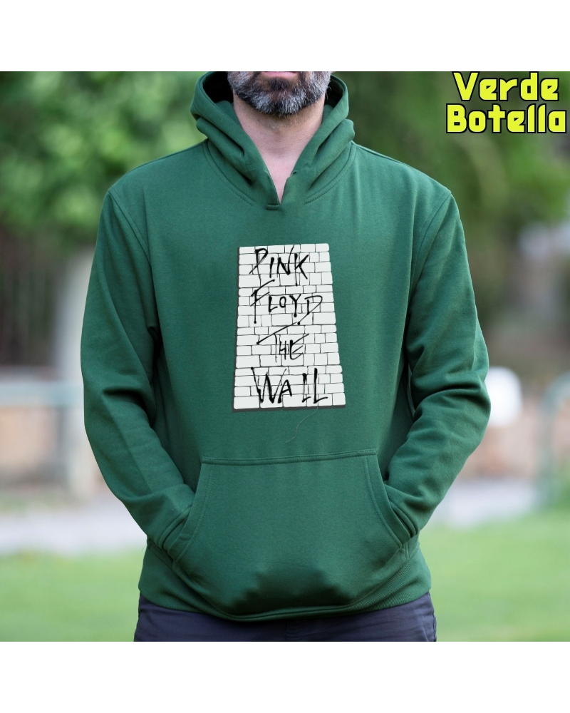 Sudadera hombre con capucha THE WALL  La Kamiseta K Buskas