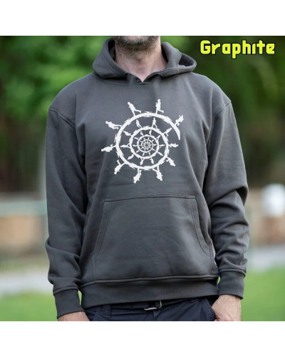 Sudadera hombre con capucha Corredores  La Kamiseta K Buskas