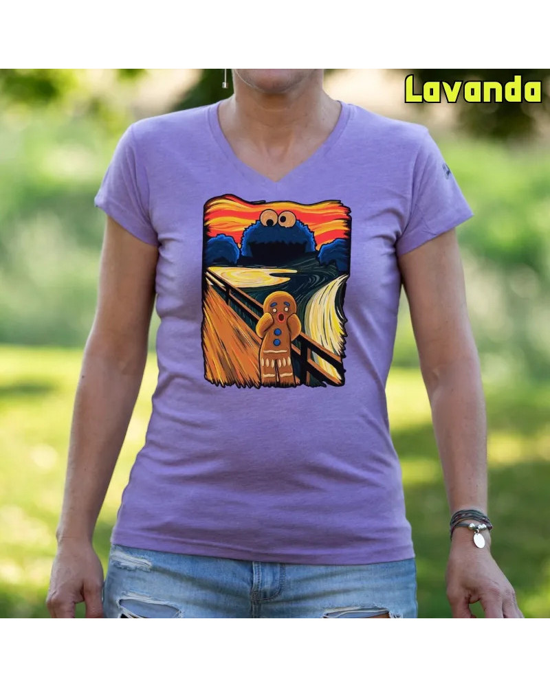 Camiseta Mujer Coco Grito - Manga Corta