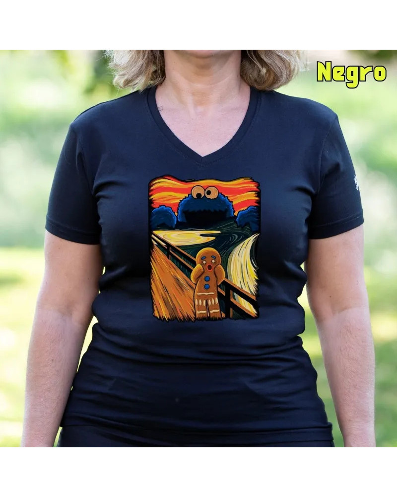Camiseta Mujer Coco Grito - Manga Corta