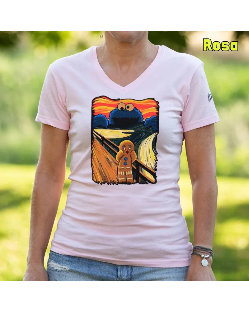 Camiseta Mujer Coco Grito - manga corta
