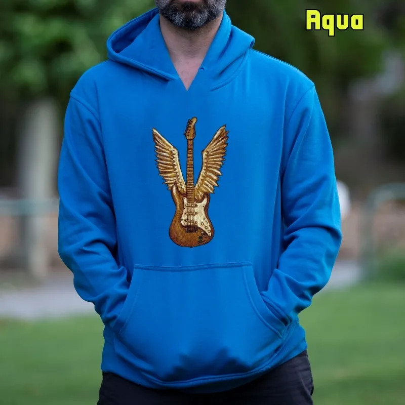 La Guitarra Te Da Alas - Sudadera Hombre Con Capucha
