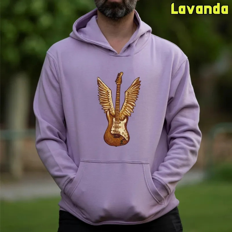 La Guitarra Te Da Alas - Sudadera Hombre Con Capucha