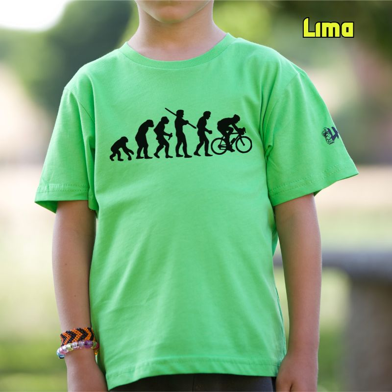 Cyclist Evolution - Camiseta Niño Manga Corta