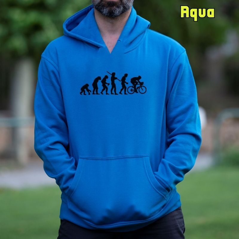 Cyclist Evolution - Sudadera Hombre Con Capucha