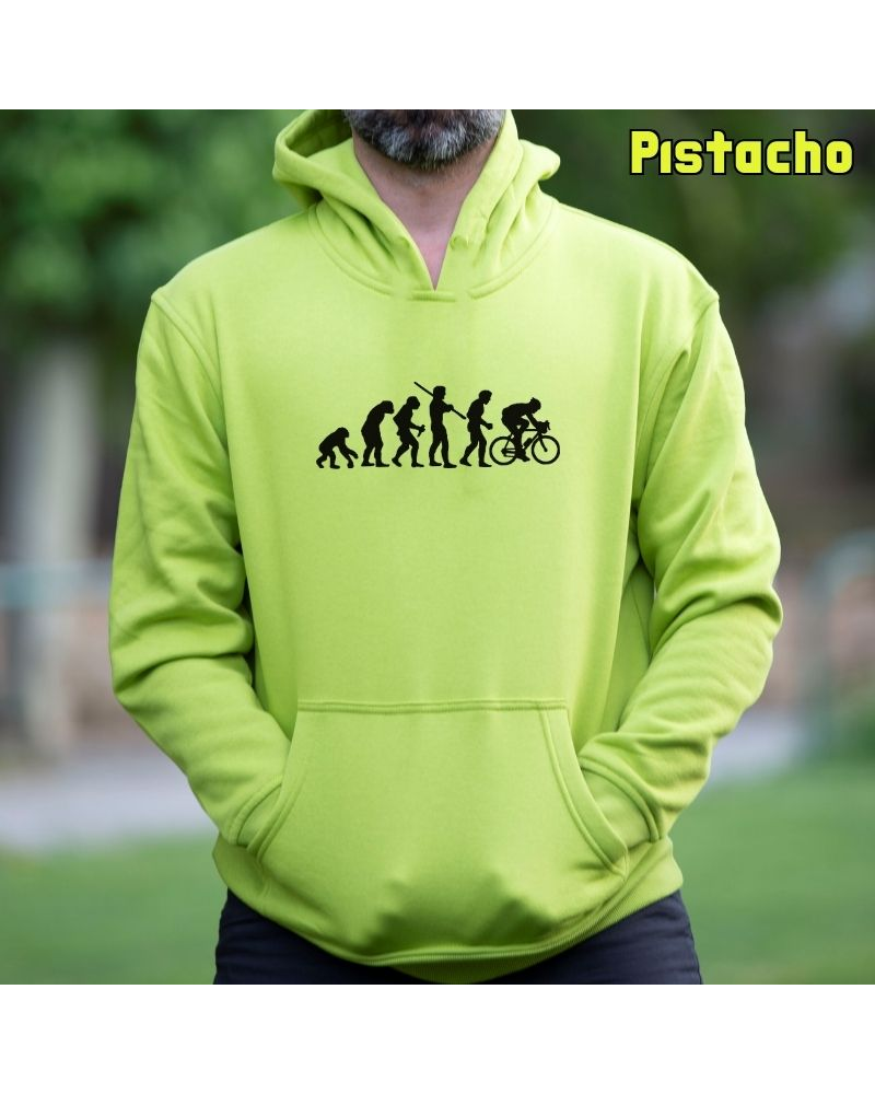 Cyclist Evolution - Sudadera Hombre Con Capucha
