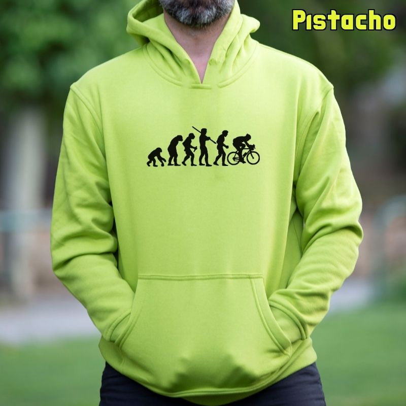 Cyclist Evolution - Sudadera Hombre Con Capucha