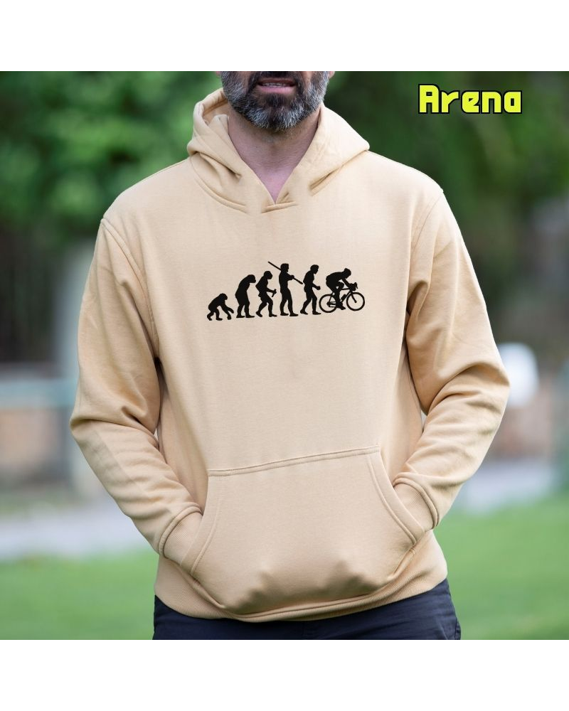 Cyclist Evolution - Sudadera Hombre Con Capucha