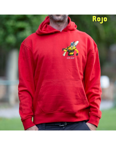 Sudadera hombre con capucha VAN AERT – La Kamiseta K Buskas