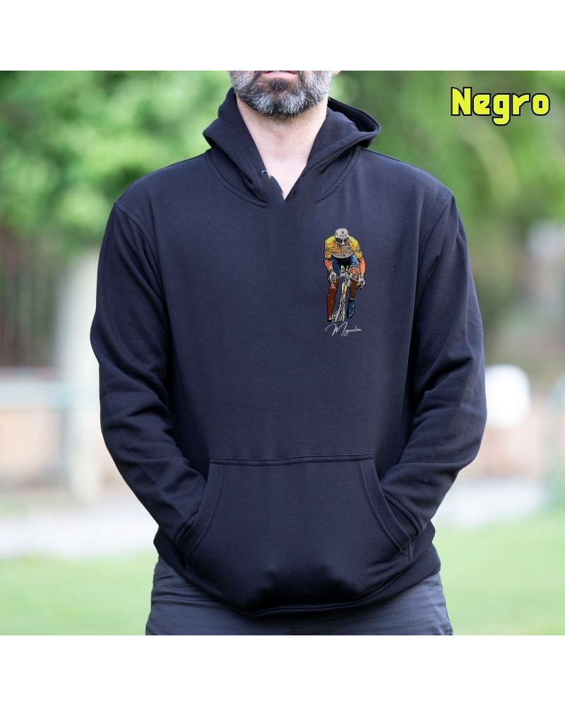 Sudadera hombre con capucha MIGUELON – La Kamiseta K Buskas