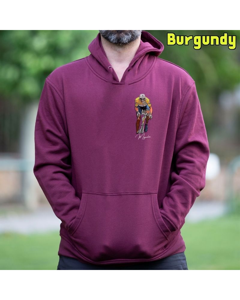 Sudadera hombre con capucha MIGUELON – La Kamiseta K Buskas