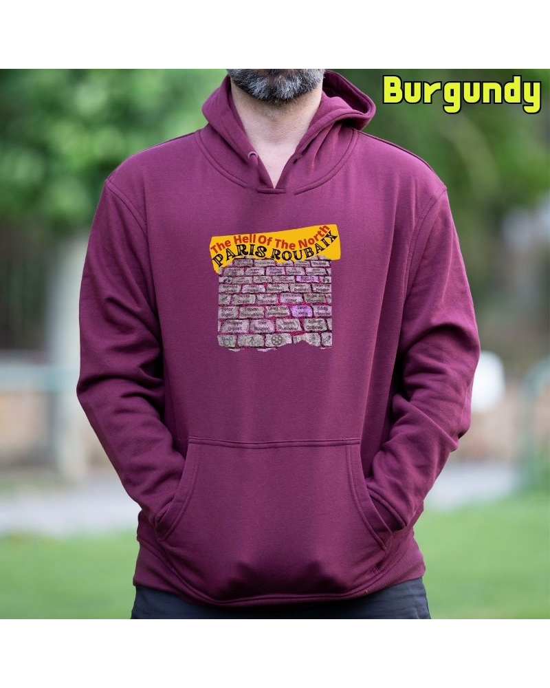 Sudadera hombre con capucha PAVES ROUBAIX – La Kamiseta K Buskas