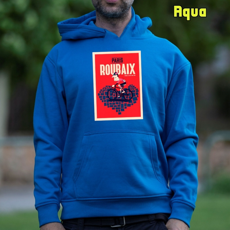 Love Roubaix - Sudadera Hombre Con Capucha