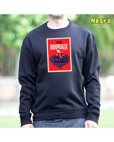Sudadera Unisex LOVE ROUBAIX La Kamiseta K Buskas