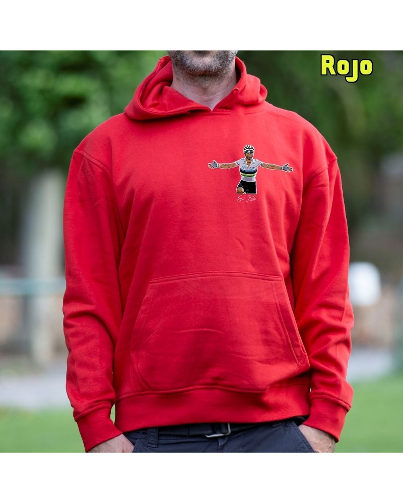 Sudadera hombre con capucha EL BALA – La Kamiseta K Buskas