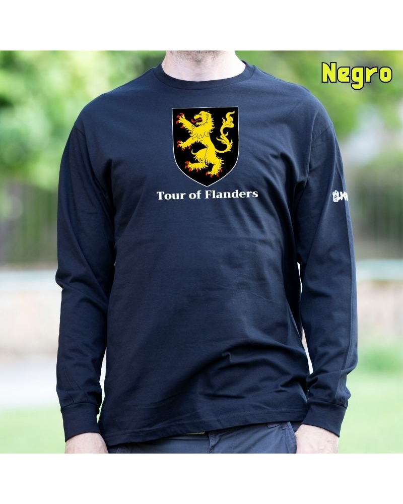 Tour Of Flanders - Camiseta Hombre Manga Larga