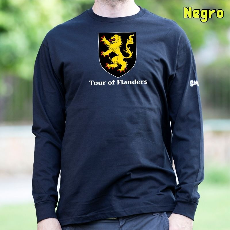 Tour Of Flanders - Camiseta Hombre Manga Larga