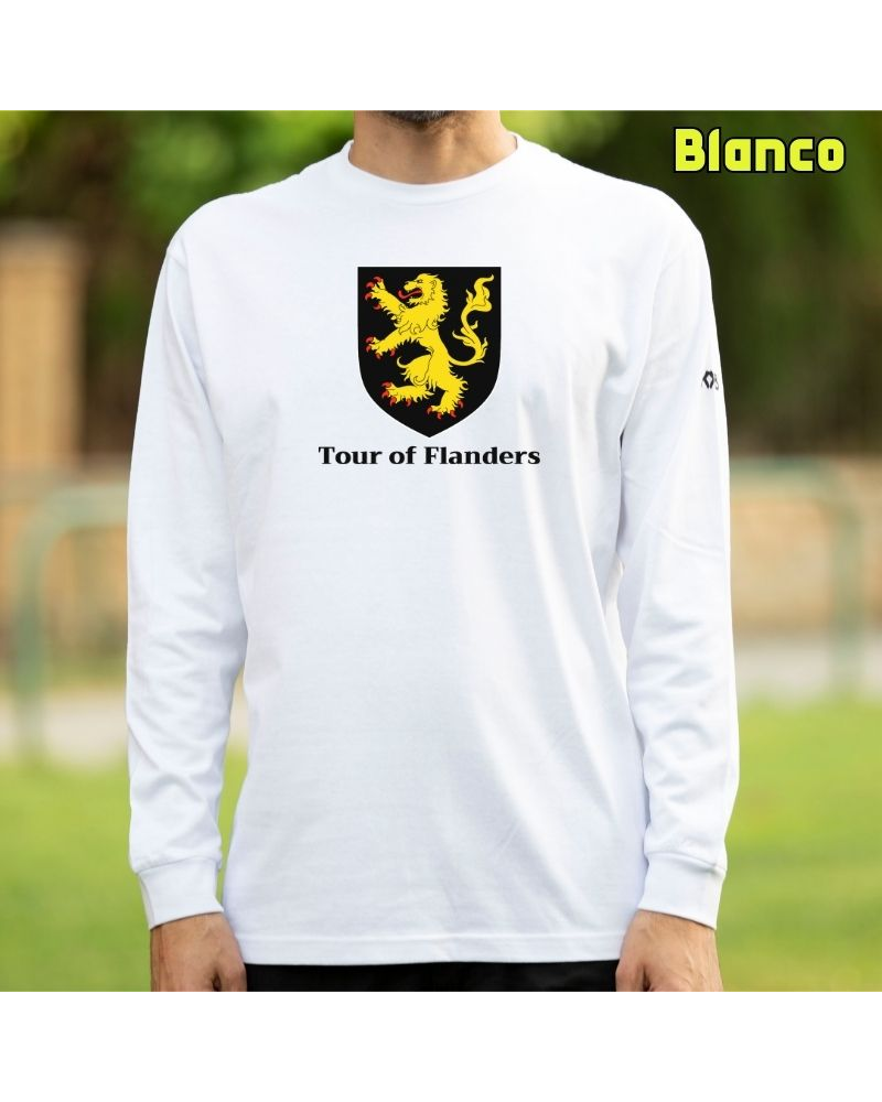Camiseta Hombre Manga Larga - Tour Of Flanders