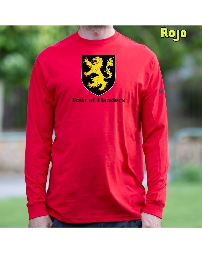 Tour Of Flanders - Camiseta Hombre Manga Larga