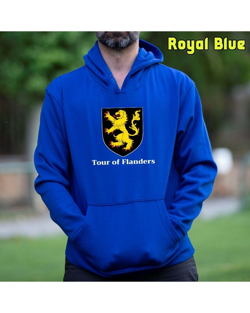 Sudadera hombre con capucha TOUR DE FLANDERS – La Kamiseta K Buskas