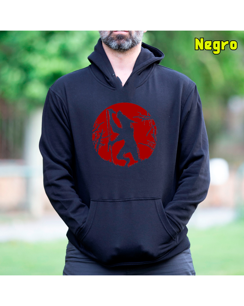 Cantalobo - Sudadera Hombre Con Capucha