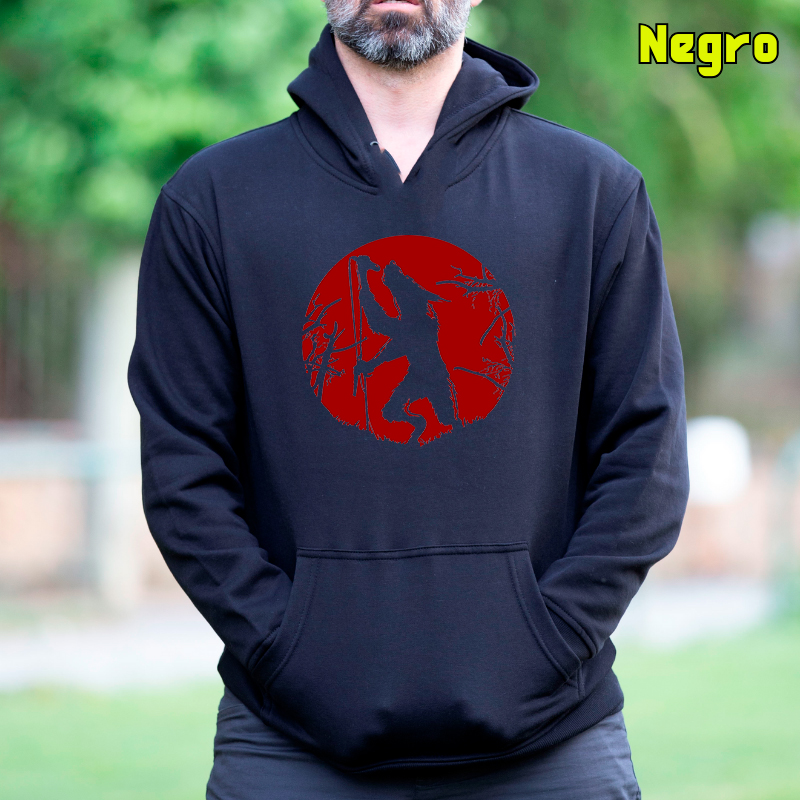 Cantalobo - Sudadera Hombre Con Capucha