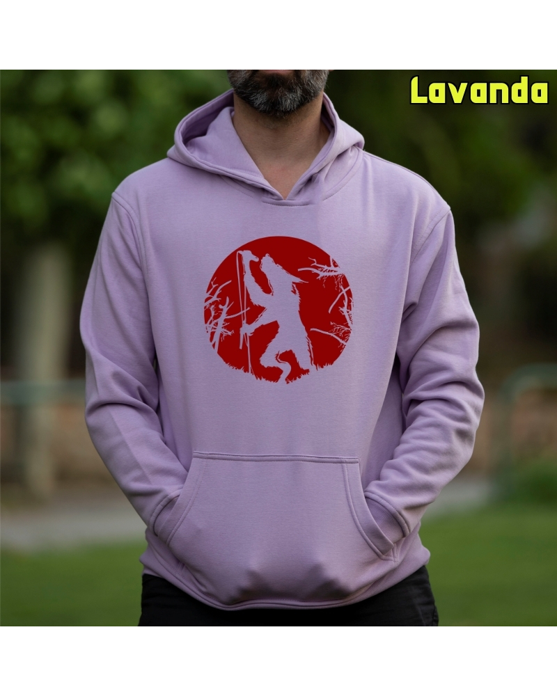 Cantalobo - Sudadera Hombre Con Capucha