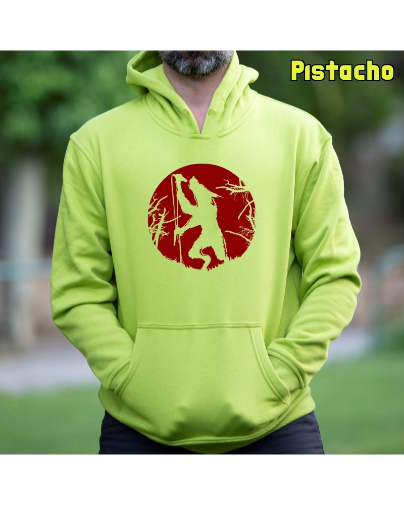 Cantalobo - Sudadera Hombre Con Capucha