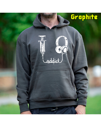 Addict - Sudadera Hombre Con Capucha