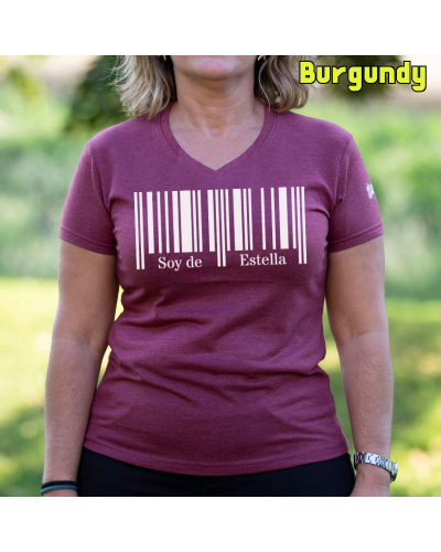 Camiseta Mujer Soy De Estella - manga corta