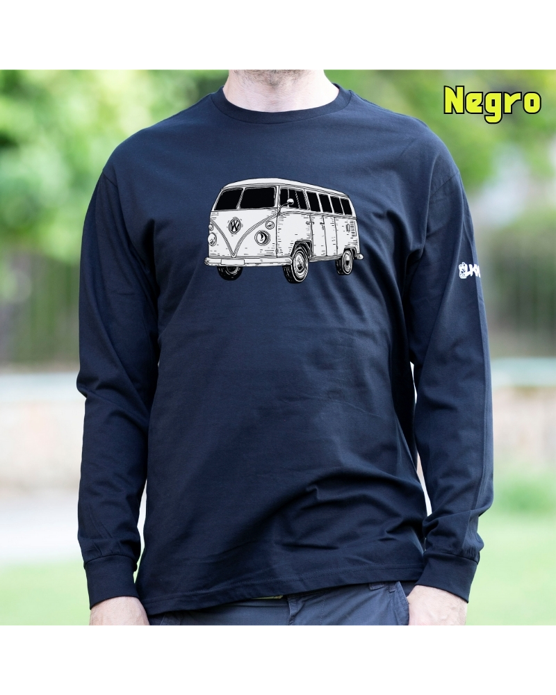 Furgo Addict - Camiseta Hombre Manga Larga