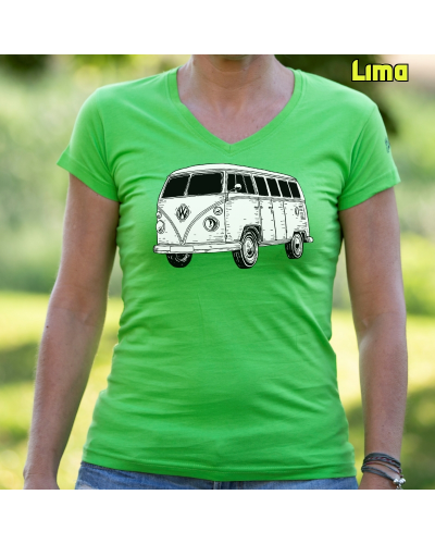 Camiseta Mujer Furgo Addict - manga corta