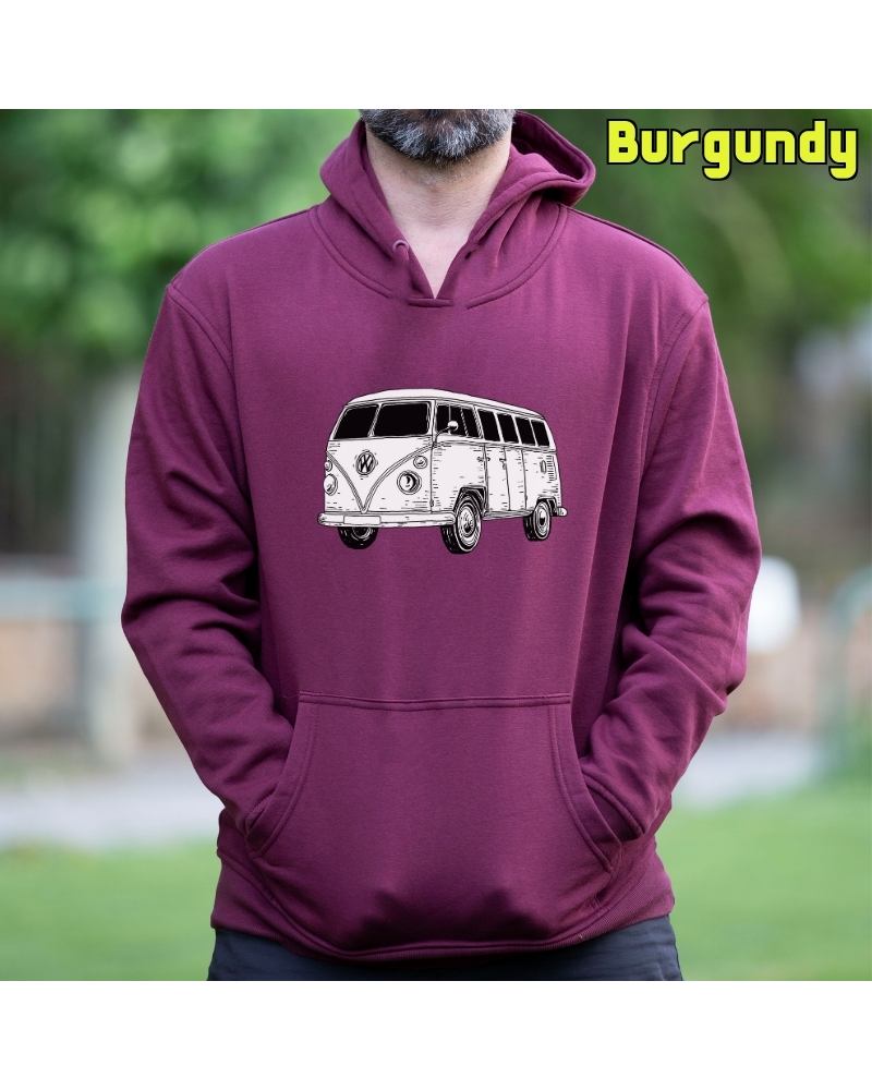 Furgo Addict - Sudadera Hombre Con Capucha