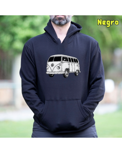 Furgo Addict - Sudadera Hombre Con Capucha