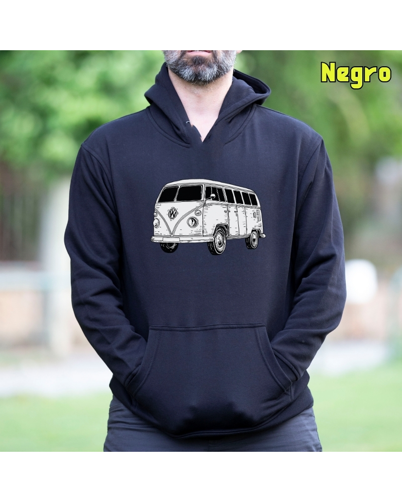 Furgo Addict - Sudadera Hombre Con Capucha