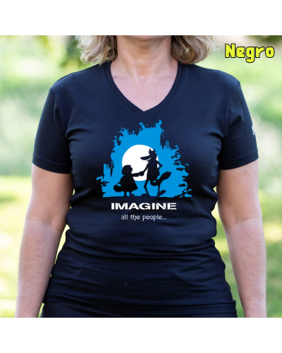 Camiseta Mujer Imagine - manga corta