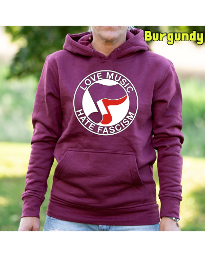 Ama La Musica - Sudadera Mujer Con Capucha