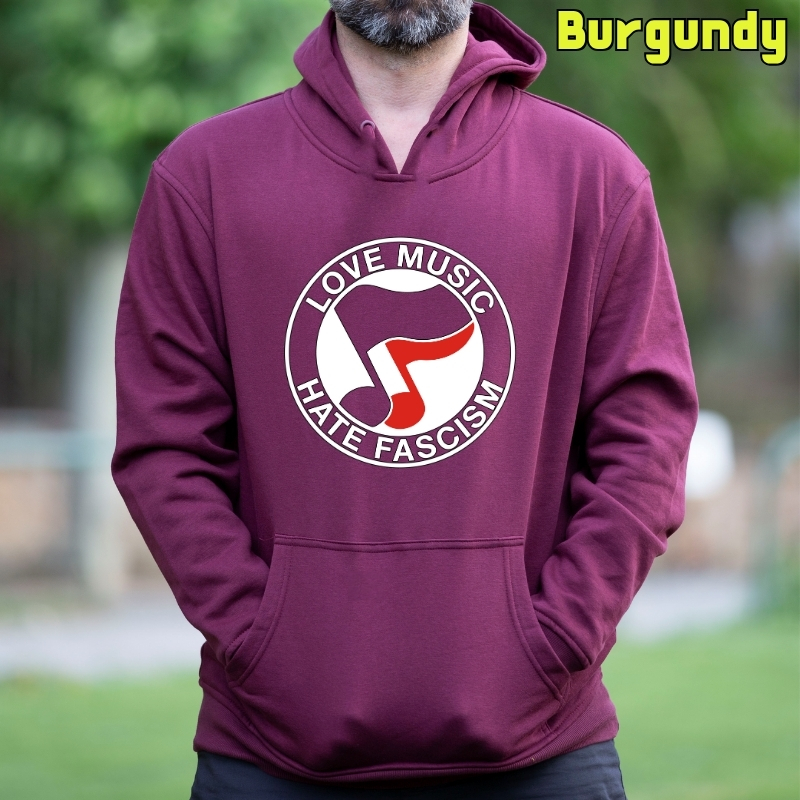 Ama La Musica - Sudadera Hombre Con Capucha