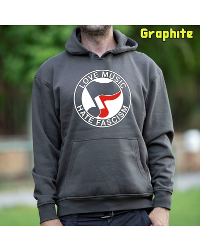 Ama La Musica - Sudadera Hombre Con Capucha