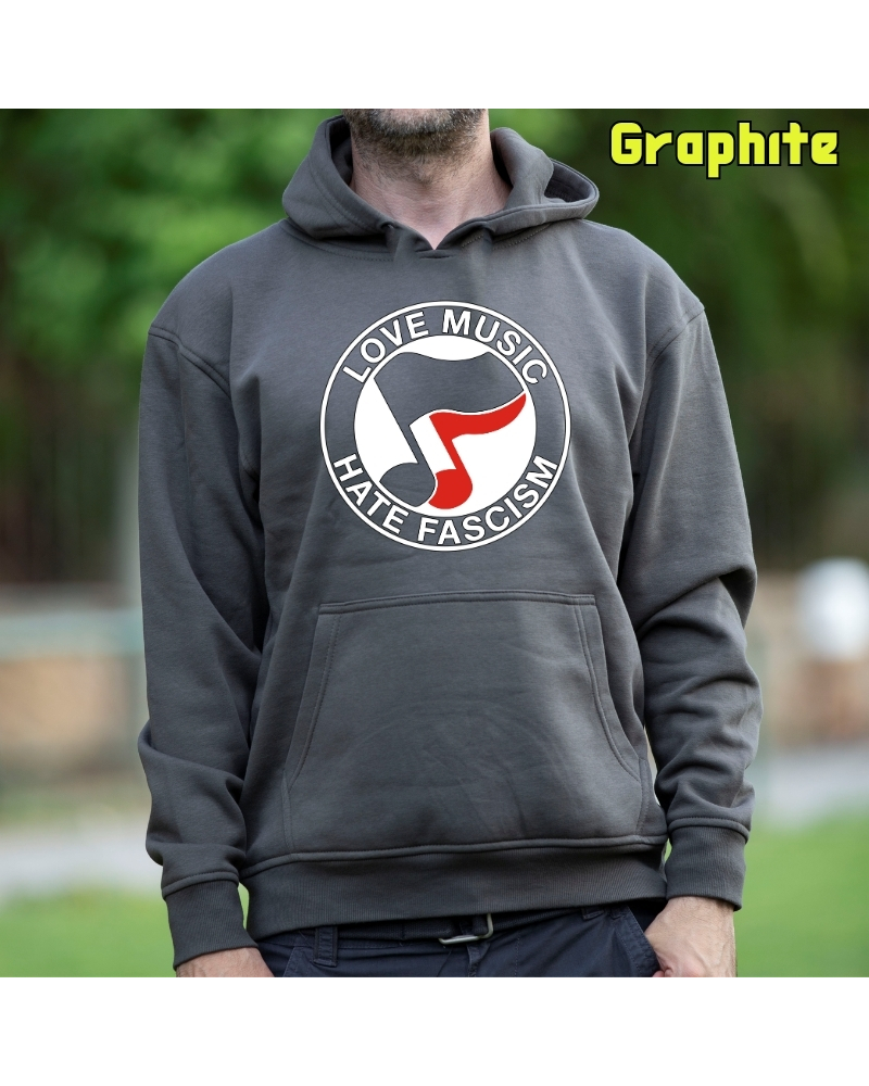 Ama La Musica - Sudadera Hombre Con Capucha