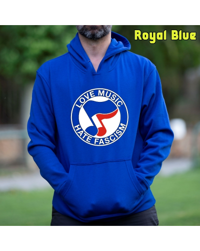 Ama La Musica - Sudadera Hombre Con Capucha