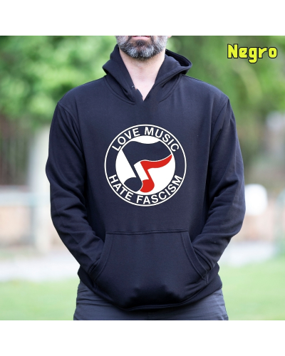 Sudadera Capucha - Ama La Musica