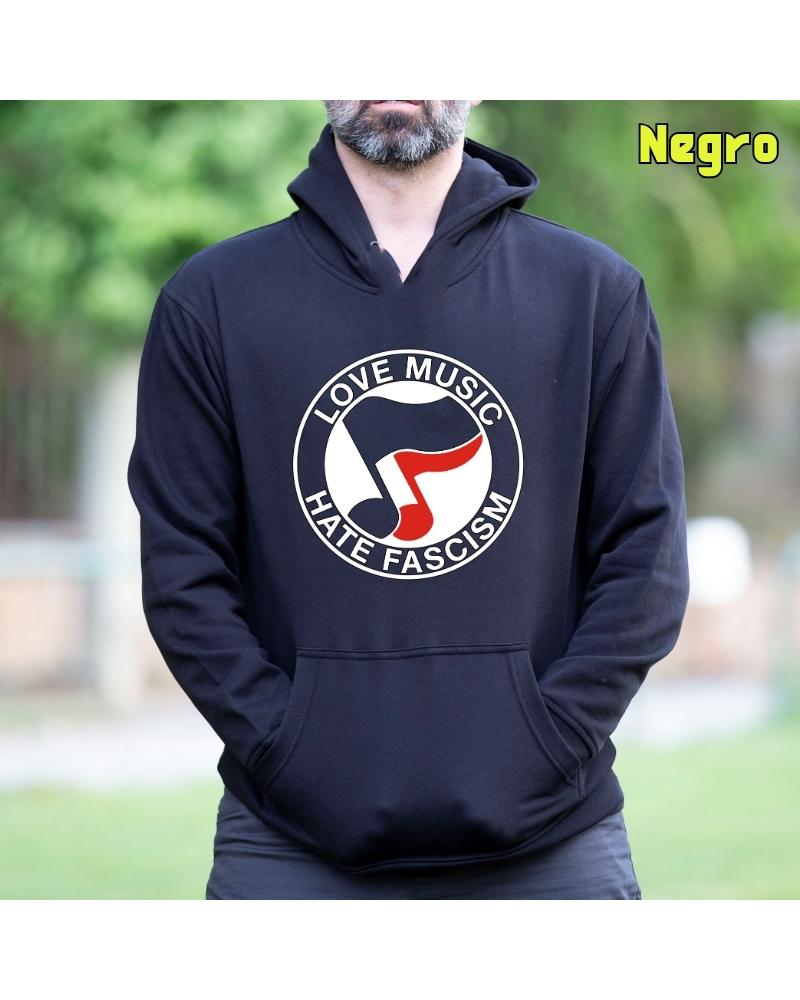 Sudadera Capucha - Ama La Musica