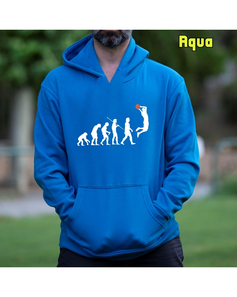 Basket Evolution - Sudadera Hombre Con Capucha