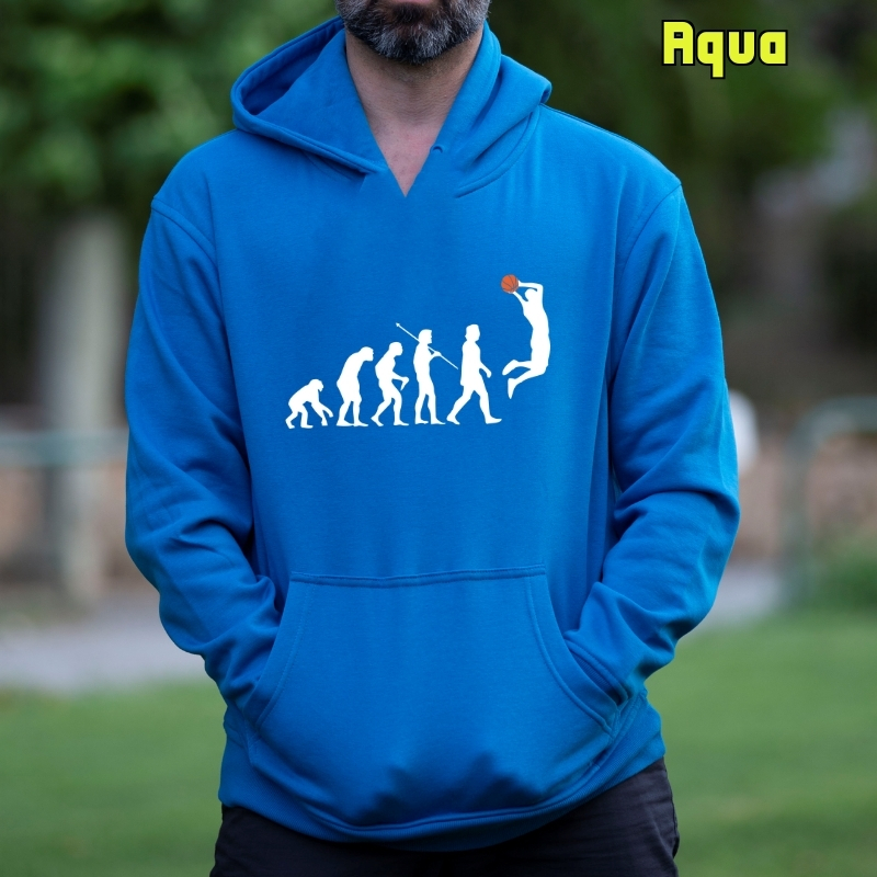 Basket Evolution - Sudadera Hombre Con Capucha