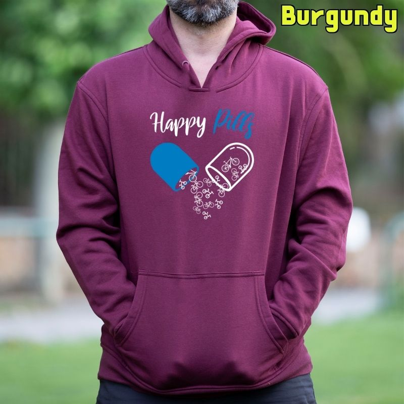 Happy Pills - Sudadera Hombre Con Capucha